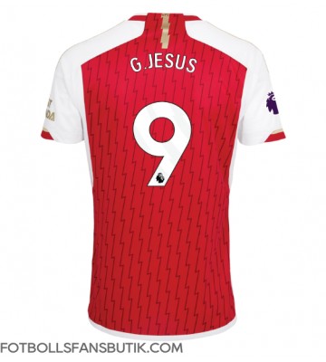 Arsenal Gabriel Jesus #9 Replika Hemmatröja 2023-24 Kortärmad